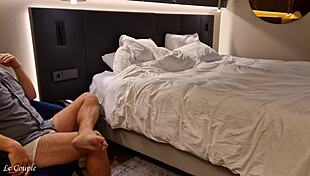 Cuckold husband invites stranger to hotel