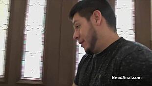 Beautiful teen 18+ gets fingered and her butt licked in uniform.