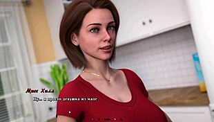 full gameplay of summer heat part 3 with brunette action