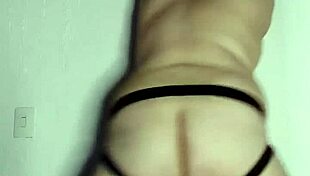 Fat gay man masturbates and shows off big ass