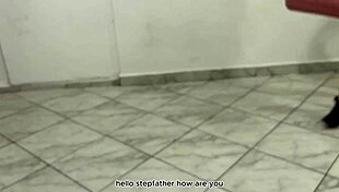 Hermosa Hijastra Exercises, Padrastro Can't Resist Her Big Ass Fuck