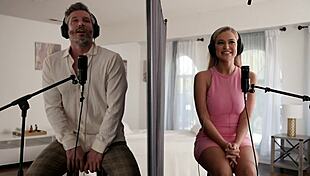 I watch curvaceous blake blossom ride mike mancinis cock.