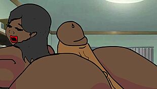 I met this sexy bbw ebony nigerian usher at a party and we ended up fucking