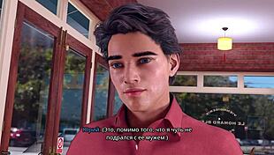 I play Freshwomen part 6, blonde milf fucks outdoor