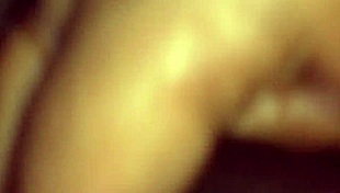 On the ranch, my friend's Indian wife sucks my cock and gives a handjob before showing her pussy