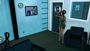 3D animated porn with fingering and cunilingus
