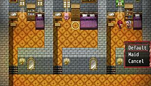 Nun's first blowjob in harem game