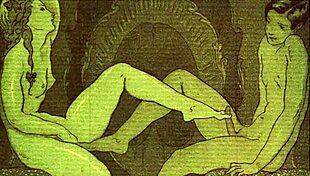 vintage erotic drawings in anime style, full of retro cartoon charm 😏