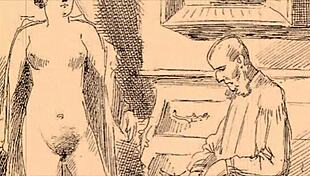 Hey, these vintage erotic drawings are super cool, right? 😊