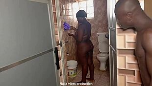 Quickie Doggystyle With Boss's Daughter In Bathroom