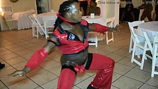 jamaican stripper shocks milfs with wild surprise