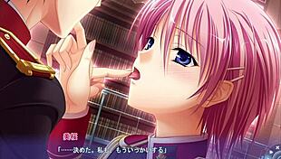 Kisaki Mio engages in passionate lesbian scenes in Valkyrie Drive.