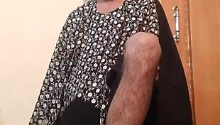 Gay Man Wears Wife's Silk Gown