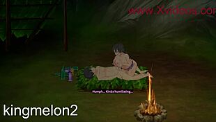 Playing hentai game mad island with pussy scenes!