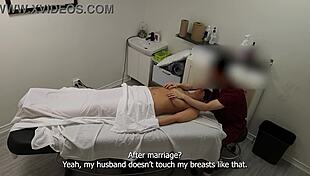 rita white milf got fucked during that couples massage