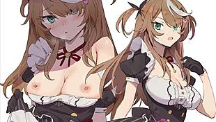 your hot maid surprises you with joi femdom cucking