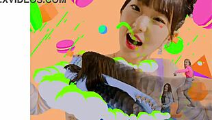 loona performs hula hoop in mv