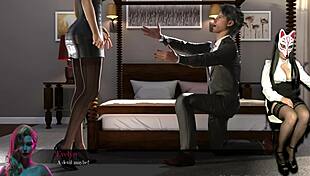 Sin Heels 4 Anime Femdom Upskirt Action