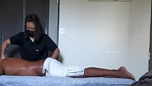 Cute ass guy getting a relaxing massage 😊