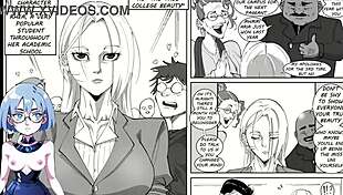 girls night out eight with futanari in cartoon anime