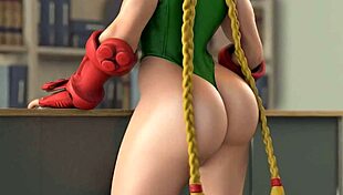 สาวสัมผัสความรักหลังเซ็กซ์ใน 3D ฟูตา แอนแนล