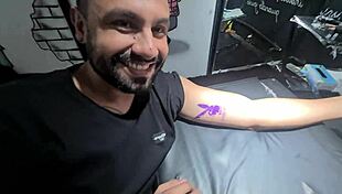 Nicoly Mattos Gets Pussy Tattoo And Sucks Me Backstage