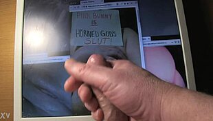 Horned gods pay cum tribute to pinkbunny in homemade scenes.