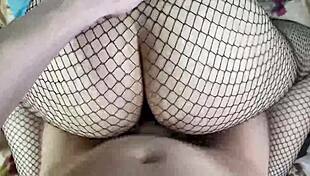 Hot Girl Loves Pantyhose Cum