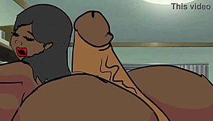 I met this sexy bbw ebony nigerian usher at a party and we ended up fucking