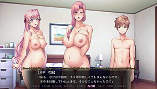 i got hypnotized for secret lessons with mommy and karen, cum everywhere