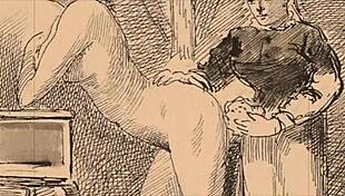 Hey, these vintage erotic drawings are super cool, right? 😊