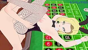 Android 18 Bunny Girl Intense Sex