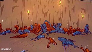 In this ANIMACION by Derpixon the story unfolds with exciting ADVENTURES