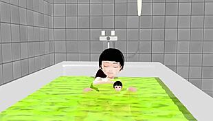 ここあ　お風呂で全部脱ぐとこ見せるよ【お風呂女子】