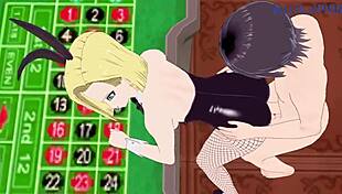 Android 18 Bunny Girl Intense Sex