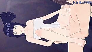 Hinata Hyuga Intense Scene In Naruto Boruto Hentai