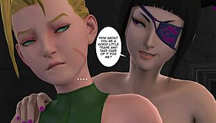 สาวสัมผัสความรักหลังเซ็กซ์ใน 3D ฟูตา แอนแนล