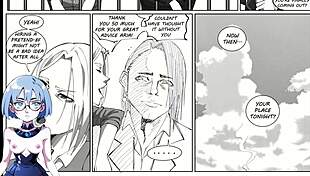 girls night out eight with futanari in cartoon anime