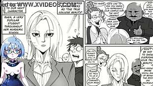 girls night out eight with futanari in cartoon anime