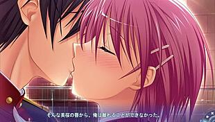 Kisaki Mio engages in passionate lesbian scenes in Valkyrie Drive.