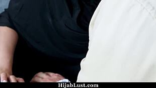 hijab teen 18+ learns virginity loophole from friend, exploring big cock and assfucking