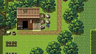 Tanned girl natsuki masturbates huge bbc outside in hentai game ep 12