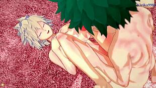 Mitsuki Bakugo And Izuku Midoriya Intense Creampie Sex
