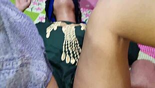 Desi girlfriend sucks boyfriend's cock in classroom before fucking