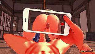 Mushoku Tensei Eris catches Roxy fucking and joins in sheer fantasy trailer