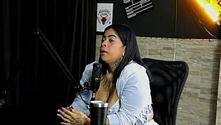 Marcelly Melo at the military party, avoiding anal but loving that big cock! 😏