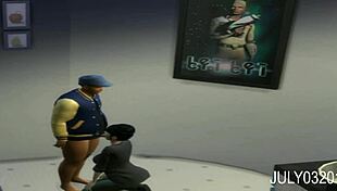 Lady from Chinese Restaurant Sucks Black Dick in Bathroom