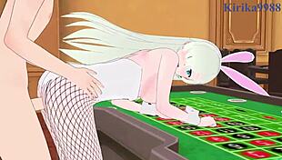 diane and elizabeth liones bunny girl intense sex