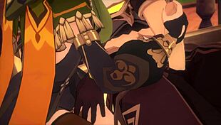 Garden ColleI Genshin Impact In 3D Cartoon Anime Nature