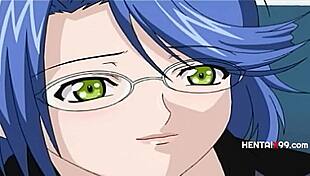 Student gets creampie in career counselling hentai